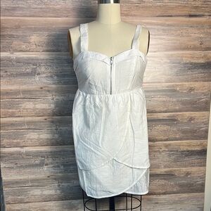 Ya White Summer Dress NWT G5